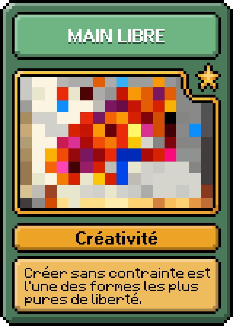 Carte Créativité