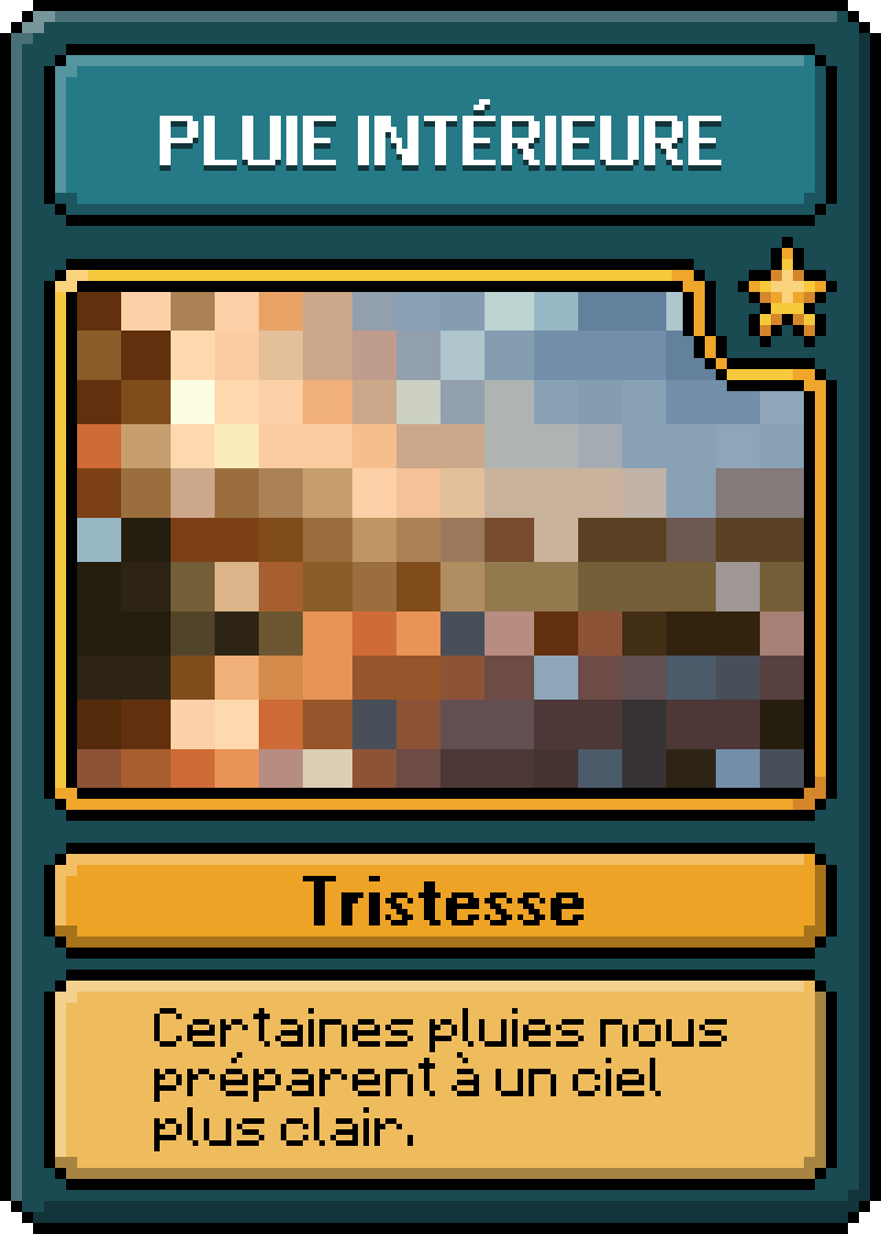 Carte Tristesse